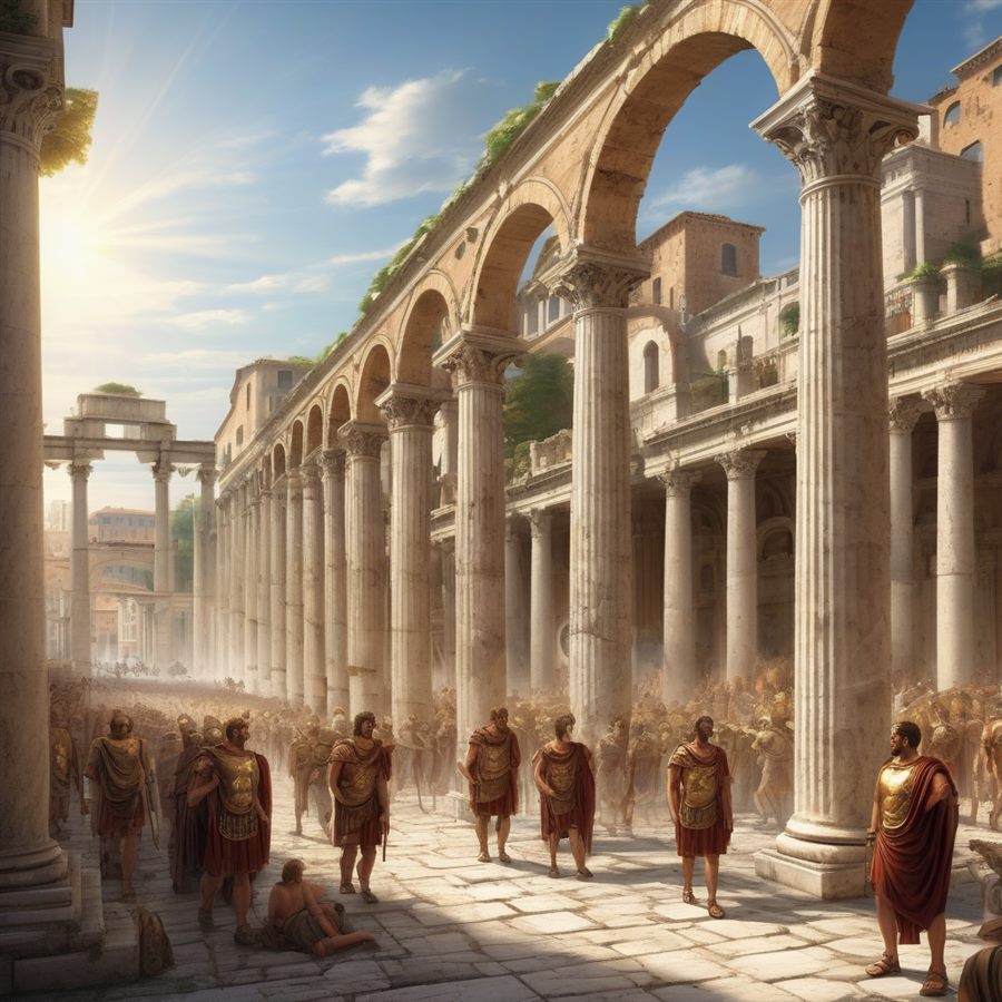 Roman Empire concept art